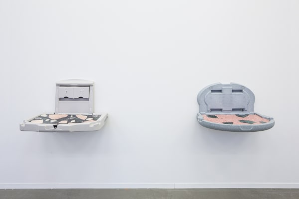 image of Wermers sculptures installation view