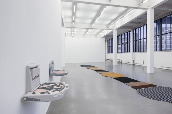 image of Wermers sculptures installation view