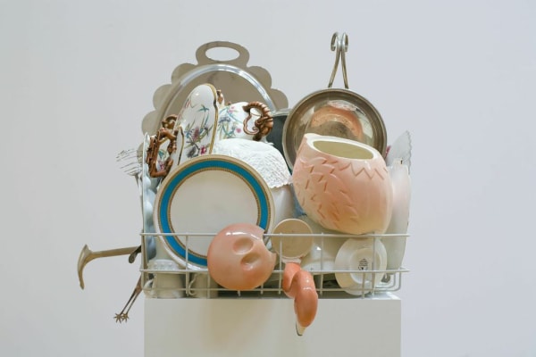 image of a dish rack sculpture