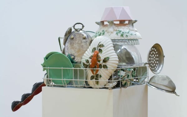 image of a dish rack sculpture