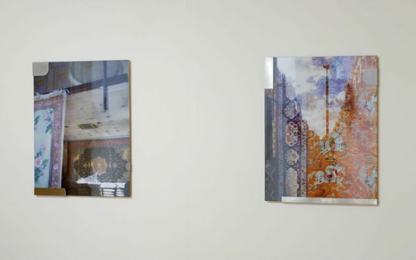 image of photographs installed on a wall