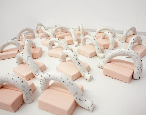 image of Nicole Wermers shelf sculptures