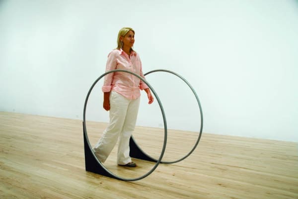 image of Nicole Wermers circular sculpture