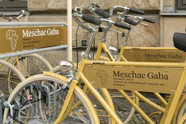 bikes outside of museum