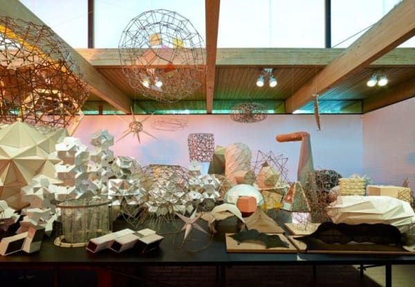 image of Olafur Eliasson installation, model room