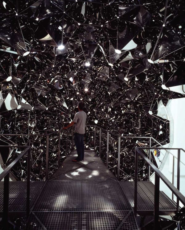 image of geometric mirrored structure