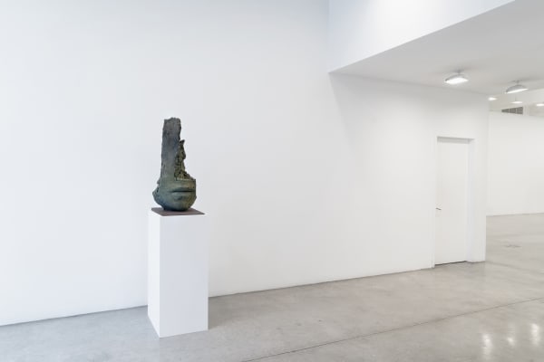 image of group show installation view, manders head
