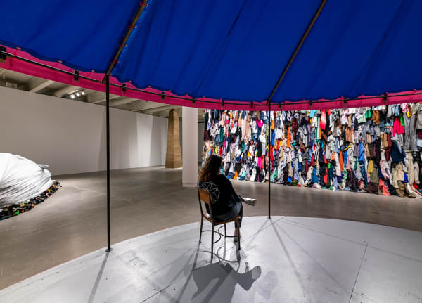 image of Karyn Olivier installation at ICA Philadelphia
