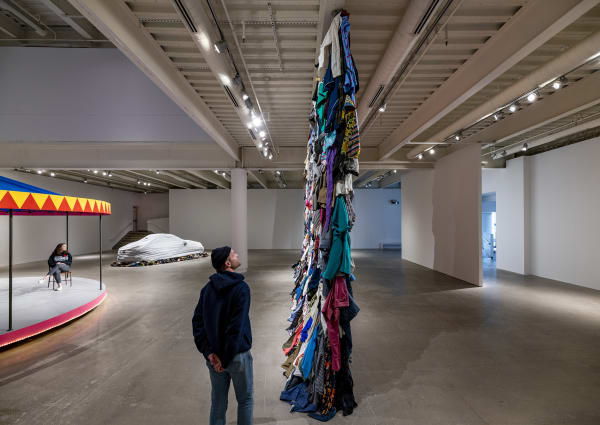image of Karyn Olivier sculptures at ICA Philadelphia