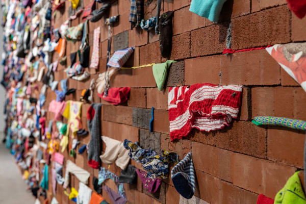 image of Karyn Olivier wall installation