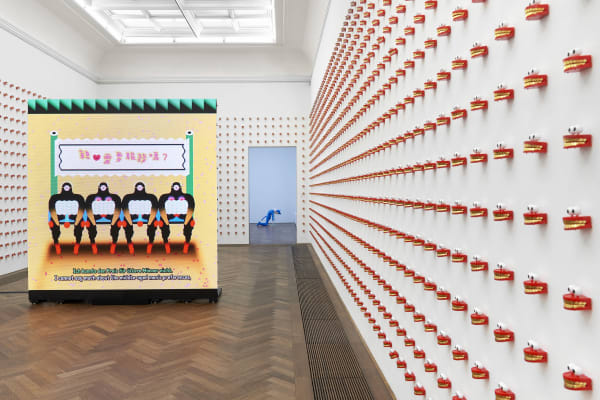 Image of Wong Ping video at Kunsthalle Basel