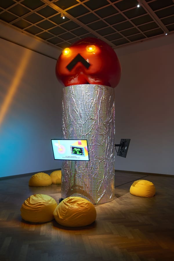 Installation view, Golden Shower, Kunsthalle Basel, Switzerland, 2019. Photo: Philipp Hänger / Kunsthalle Basel