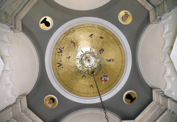 image of karyn olivier ceiling mural