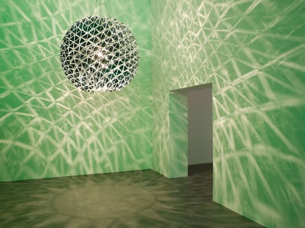 image of sculptural light with shadows