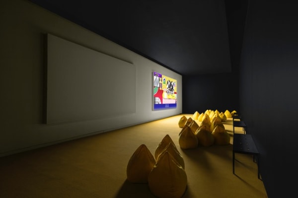 image of Fables 1 & Fables 2 install at SCAD