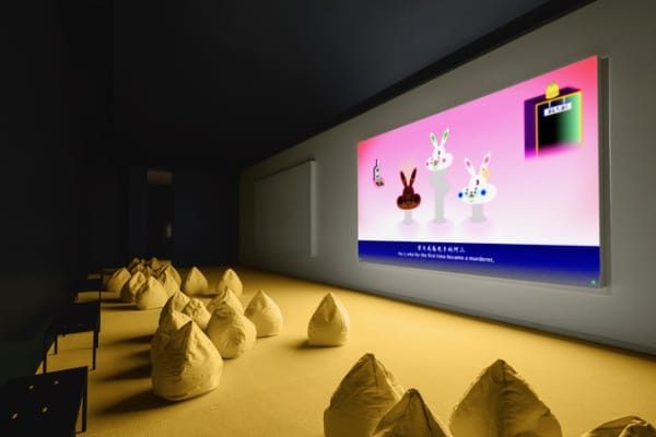 image of Fables 1 & Fables 2 install at SCAD