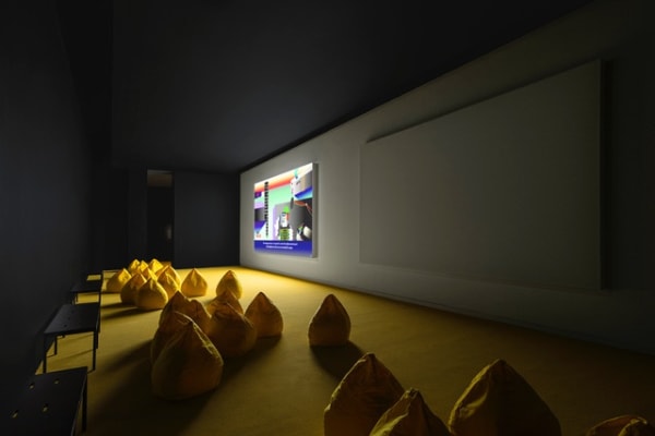 image of Fables 1 & Fables 2 install at SCAD