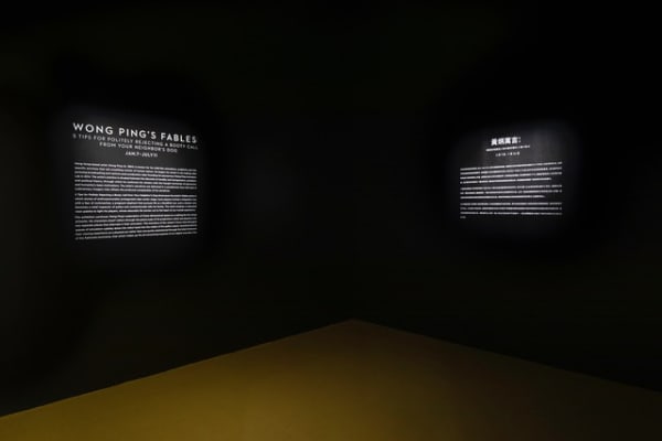 image of Fables 1 & Fables 2 install at SCAD