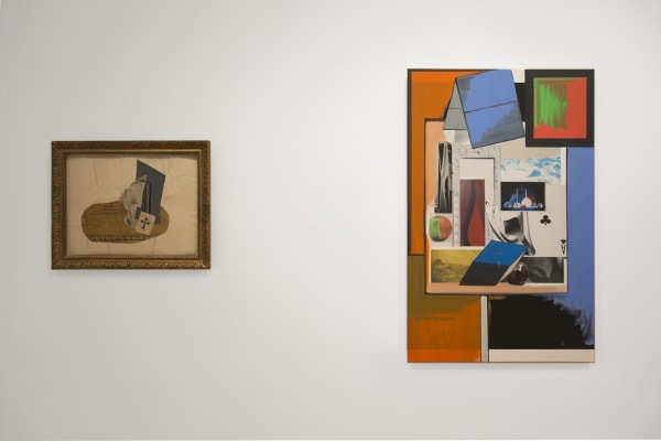 image of Scheibitz paintings with Picasso paintings