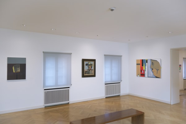 image of Scheibitz paintings with Picasso paintings