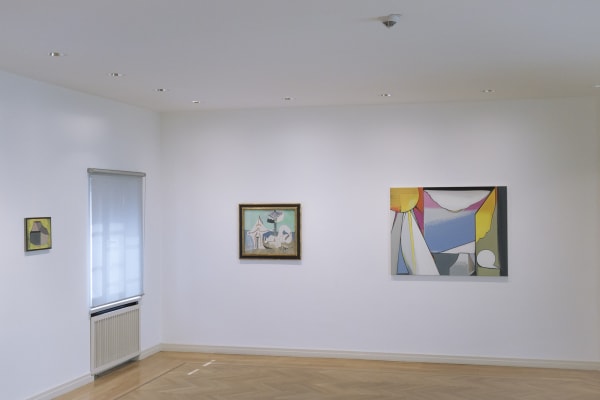 image of Scheibitz paintings with Picasso paintings