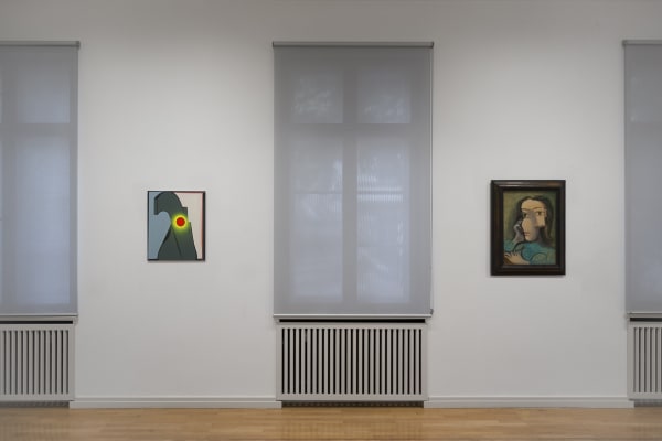 image of Scheibitz paintings with Picasso paintings
