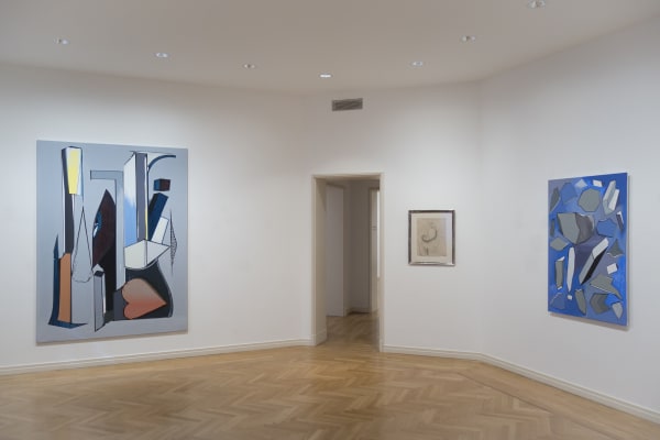 image of Scheibitz paintings with Picasso paintings