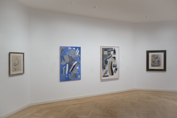 image of Scheibitz paintings with Picasso paintings