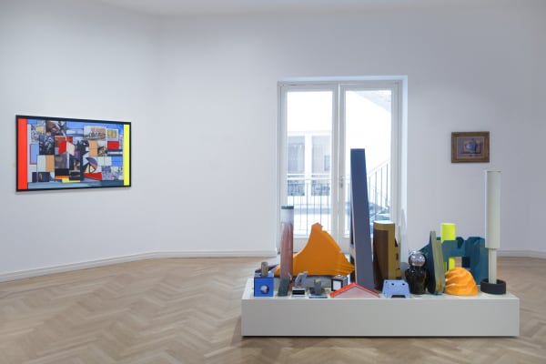 image of Scheibitz paintings with Picasso paintings