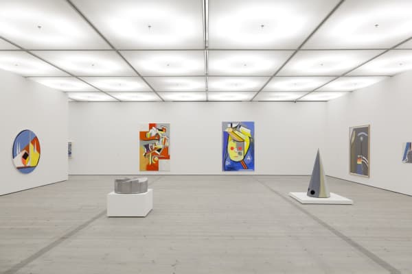 image of abstract paintings at Baltic