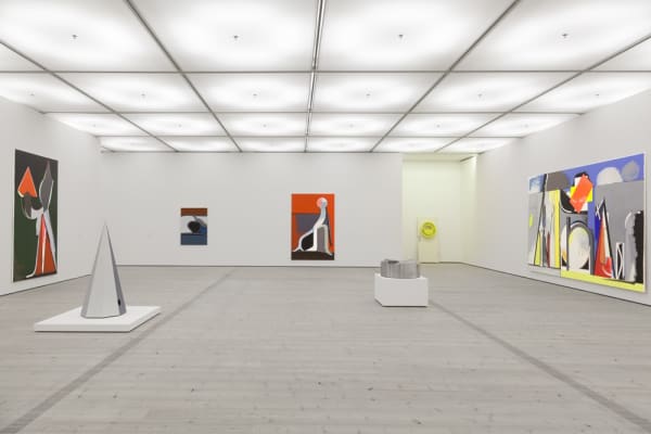 image of abstract paintings at Baltic