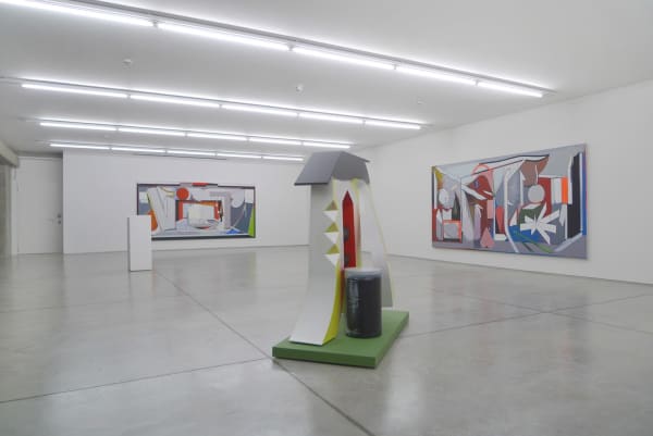 image of abstract paintings at Maramotti