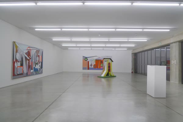 image of abstract paintings at Maramotti