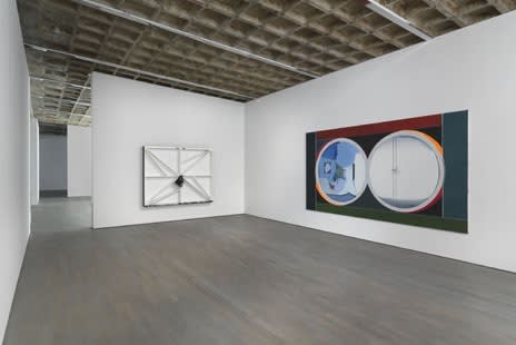 image of abstract paintings and sculptures
