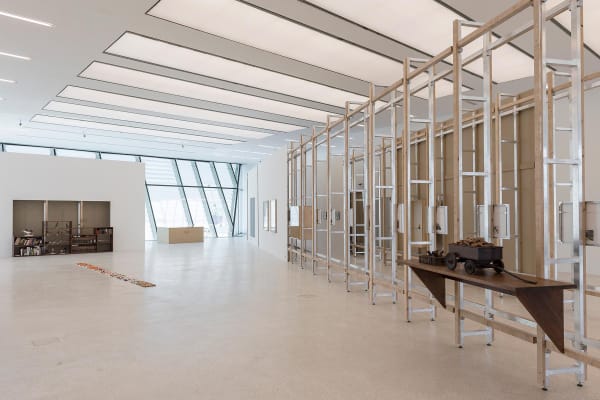 image of Haim Steinbach installation view at Bolzano