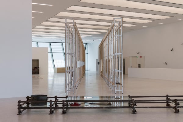 image of Haim Steinbach installation view at Bolzano