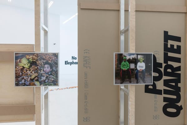 image of Haim Steinbach installation view at Bolzano