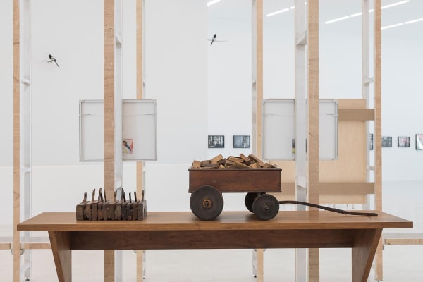 image of Haim Steinbach installation view at Bolzano