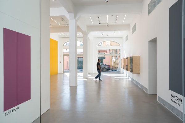 image of Steinbach wall pantones at Magasin III