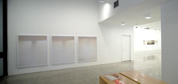 uta barth install view, sundial series