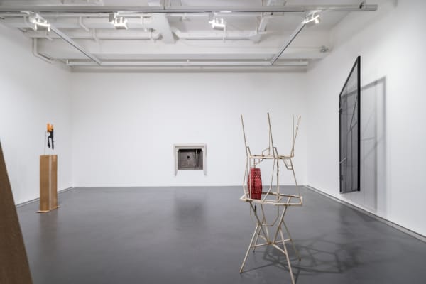 image of Martin Boyce installation at A4 Museum