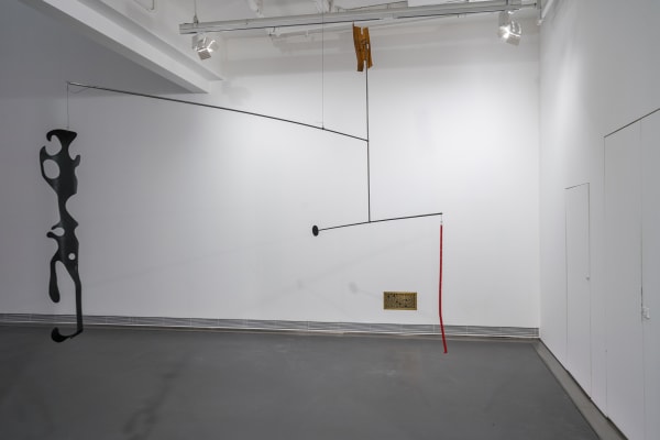 image of Martin Boyce installation at A4 Museum