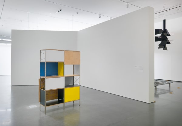 installation view of Martin Boyce at RISD