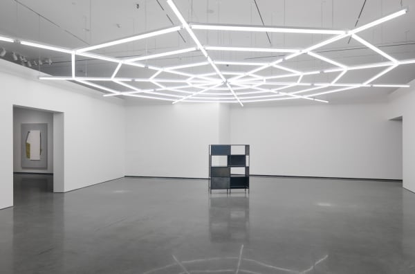 installation view of Martin Boyce at RISD