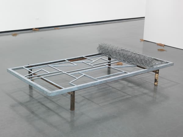 installation view of Martin Boyce at RISD