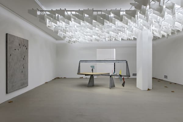 image of Martin Boyce installation at Kunstmuseum Basel