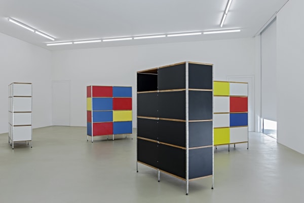 image of Martin Boyce installation at Kunstmuseum Basel