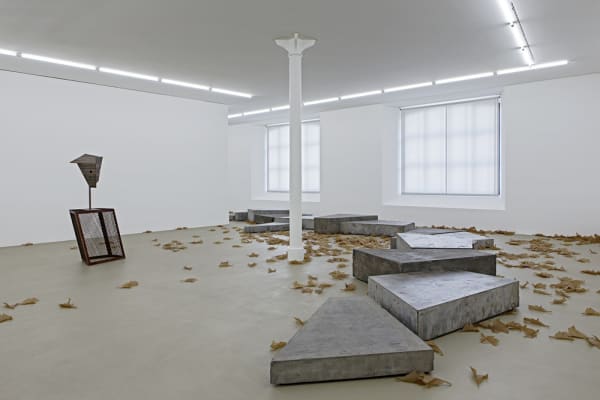 image of Martin Boyce installation at Kunstmuseum Basel