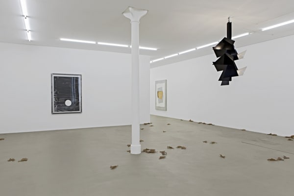 image of Martin Boyce installation at Kunstmuseum Basel