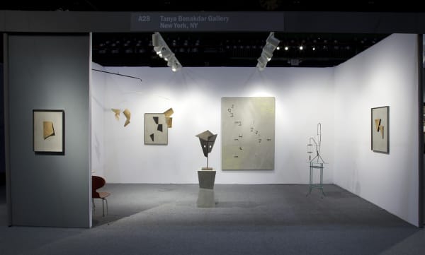 image of Martin Boyce booth at ADAA